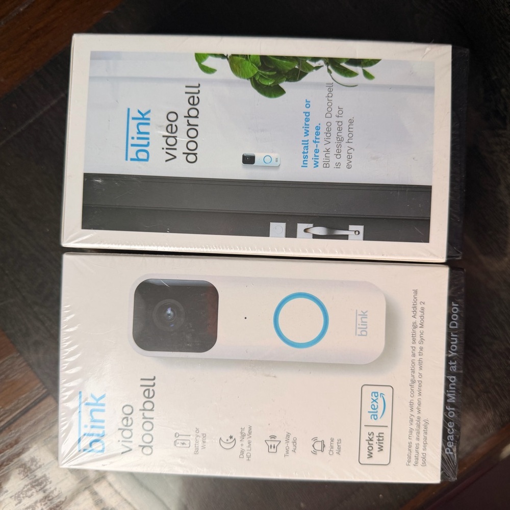 Blink Video Doorbell - White